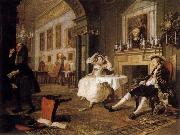 HOGARTH, William Marriage a la Mode:Shortly after the Marriage Spain oil painting artist